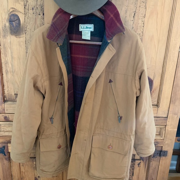 LL Bean Field Coat Canvas XL - Picture 1 of 15